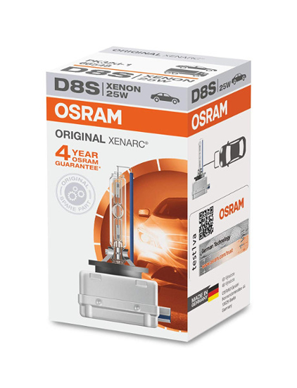 Vaizdas OSRAM XENARC Original, D8S, Lemputė XENON  66548                                                                                                      