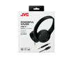 JVC, HA-S33UC-BU, juodos sp. dinamines ausines, mikrofonas 